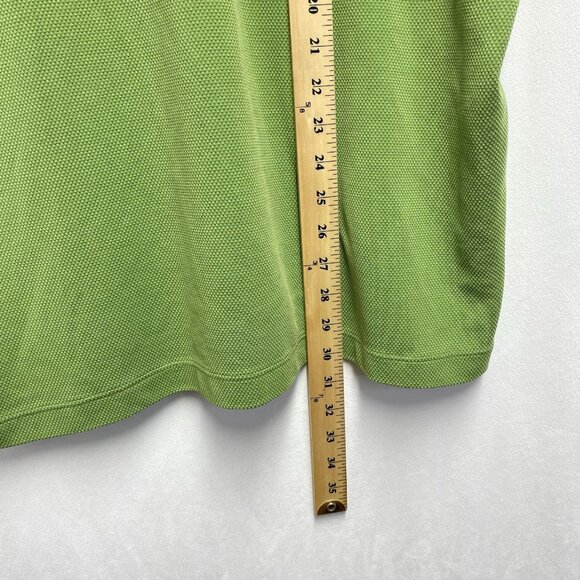Tommy Bahama Textured Modal Short Sleeve Casual Golf Polo Shirt Men XL Green - Picture 5 of 16